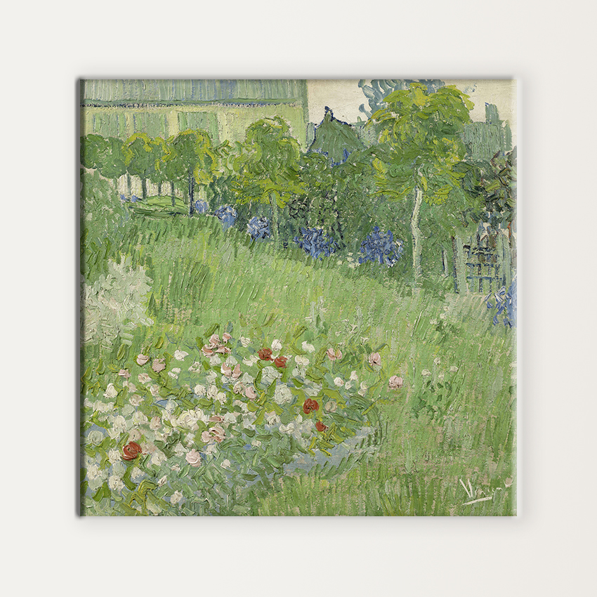 Daubigny S Garden By Vincent Van Gogh Mur Gallery